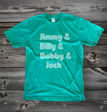 Celtic F.C. Tribute T-Shirt - Awesome Foursome | Gallus Tees