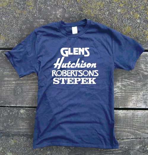 Glens Hutchison Robertsons & Stepek T-Shirt | Gallus Tees