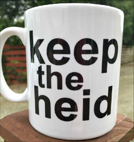 Mug: Keep The Heid | Gallus Tees