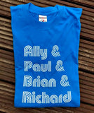 Rangers F.C. Tribute T-Shirt - Awesome Foursome | Gallus Tees